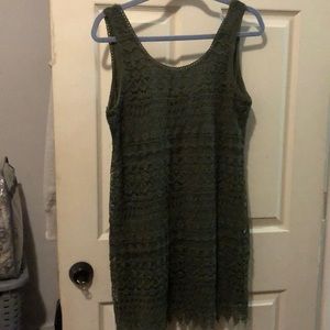 Green H&M dress
